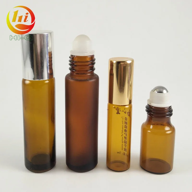 5ml 8ml roll on perfume bottle 10ml amber glass roller bottle
