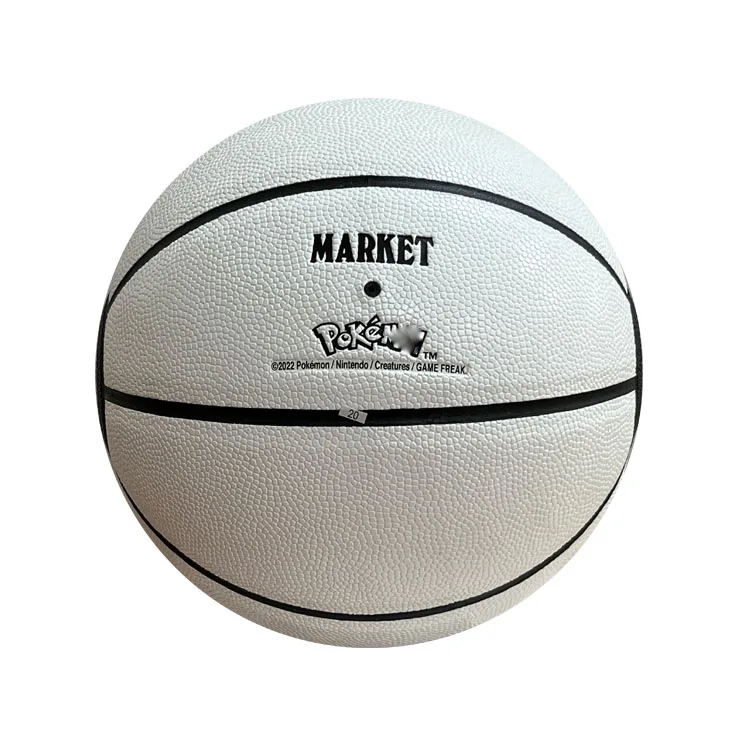 Factory Custom Logo Basketball Training Size 7 White Basketball