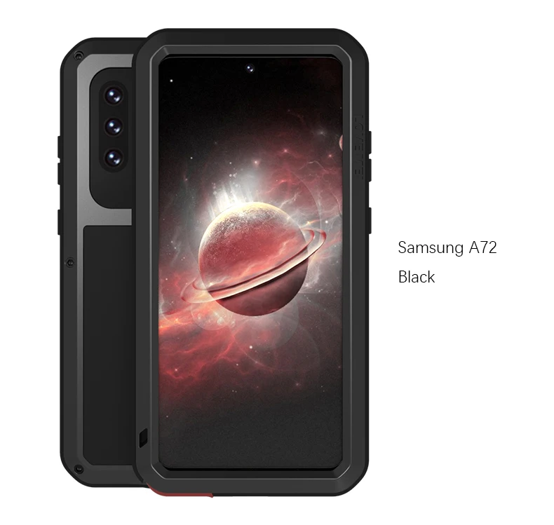 Мощный противоударный чехол Love Mei для Samsung A72 A52 A42 A32 360 защитная задняя крышка с полным покрытием корпуса Galaxy A71 A51 5G A41 A21