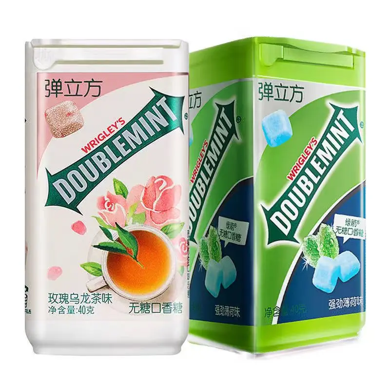 Xylitol Chewing Gum Various Flavors 40g 100% Xylitol Sugar Free Mint Vegetarian Chewing Gum