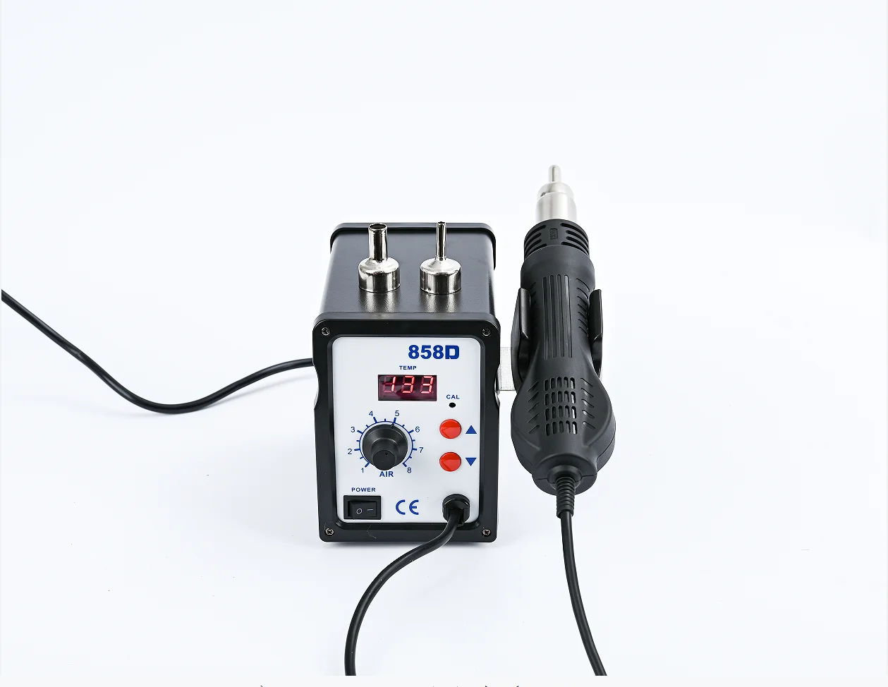 858D digital display adjustable constant temperature hot air gun soldering station mobile phone maintenance hot qir gun