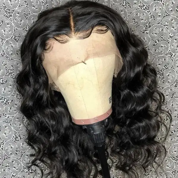 Wigs For Black Women Deep Wave ,10 Inches Human Hair Wigs Lace Front Short BOB Wig