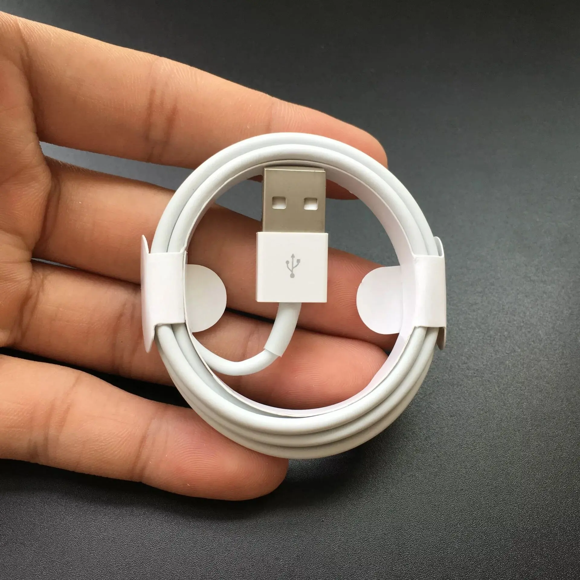  По оптовым ценам и с быстрой зарядки кабель для передачи данных iPhone зарядного устройства 1 м USB 12 11 Xs Xr Max 8 7 6 5s