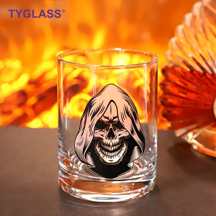 Factory Price Wholesale Custom Halloween Luminous Coffee Cups Halloween Vampires Cup For Party Supplies