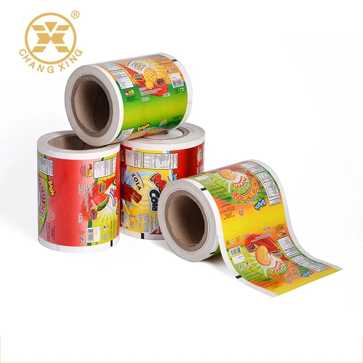 Changxing Made Printed Colombian Coffee Wrapping Lamination Film OEM Metalized Aluminum Film For Whole Bean Coffee