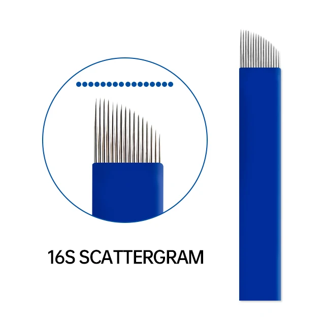 Оптовые поставки татуировочных игл по конкурентоспособной цене, татуировочные иглы для бровей, косметические татуировочные иглы для бровей