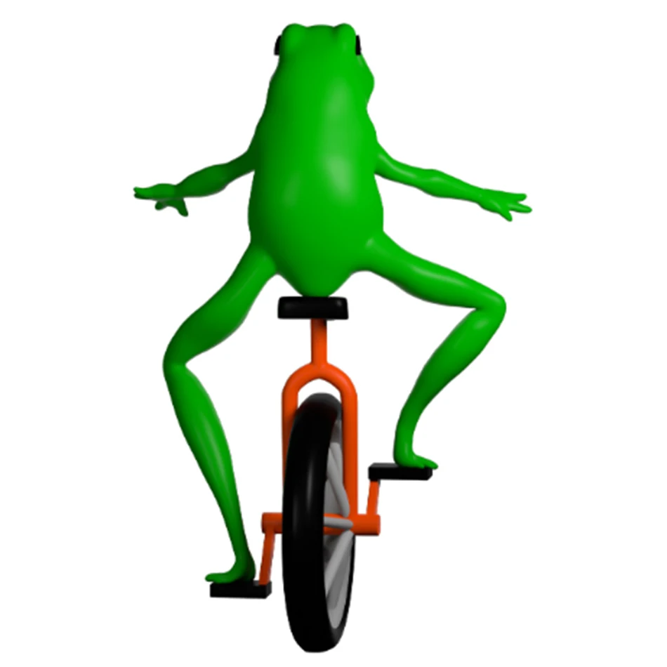 Factory Customized Vinyl Toys Frog DAT BOI Custom Animal Statue Action Figure for toys store