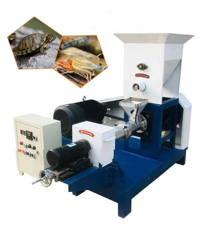 Shrimp pet food dog Fish Feed making granulator Floating Small Floating Feed extruder Machine For Fish