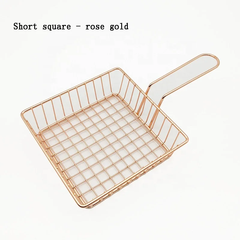 American creative snack basket French fries basket Western restaurant dim sum chicken wings fried chicken bread basket