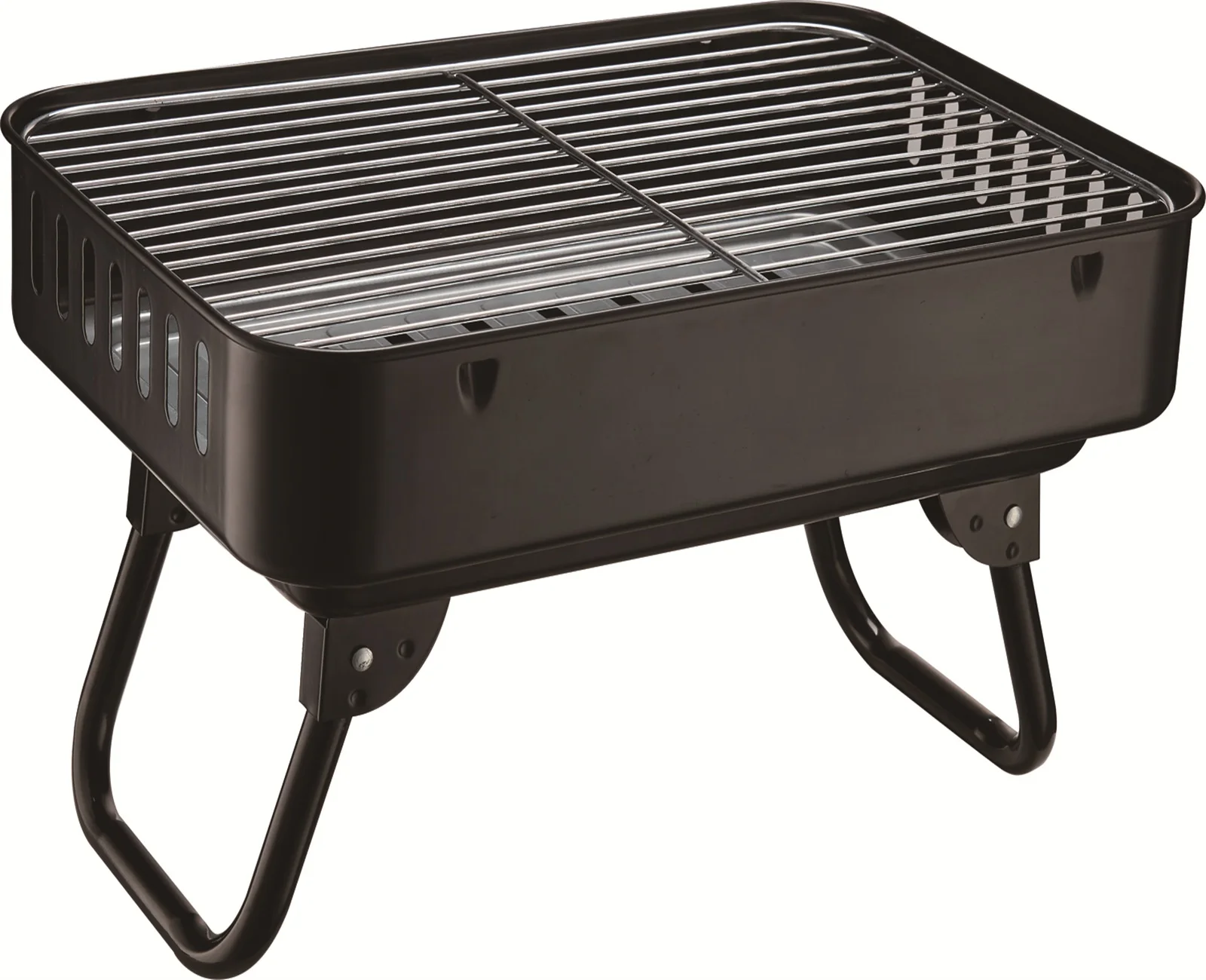 Portable stainless steel charcoal BBQ barbecue grill indoor outdoor hibachi grill for restaurant & parties camping