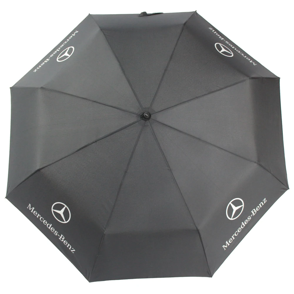 Лидер продаж, солнечные и дождливые зонтики на заказ с принтами логотипа клиента, недорогой складной ручной Зонт с 3 карманами