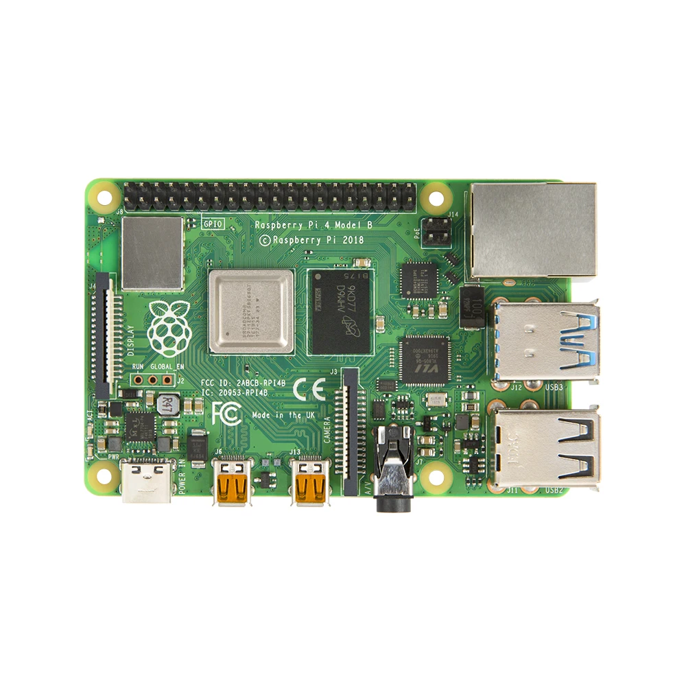 4 ГБ OKD Версия Raspberry Pi 4 модели 4B BCM2711 Quad-Core Cortex-A72 1,5 ГГц 4 Гб оперативной памяти с двухдиапазонный, Wi-Fi, поддержка POE