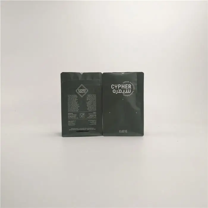 Coffee Bags With Valve Wholesale Hot Sale Classic Coffee Sachet Flat Bottom Bag With Zipper Valve Foil Food Grade Coffee Bags