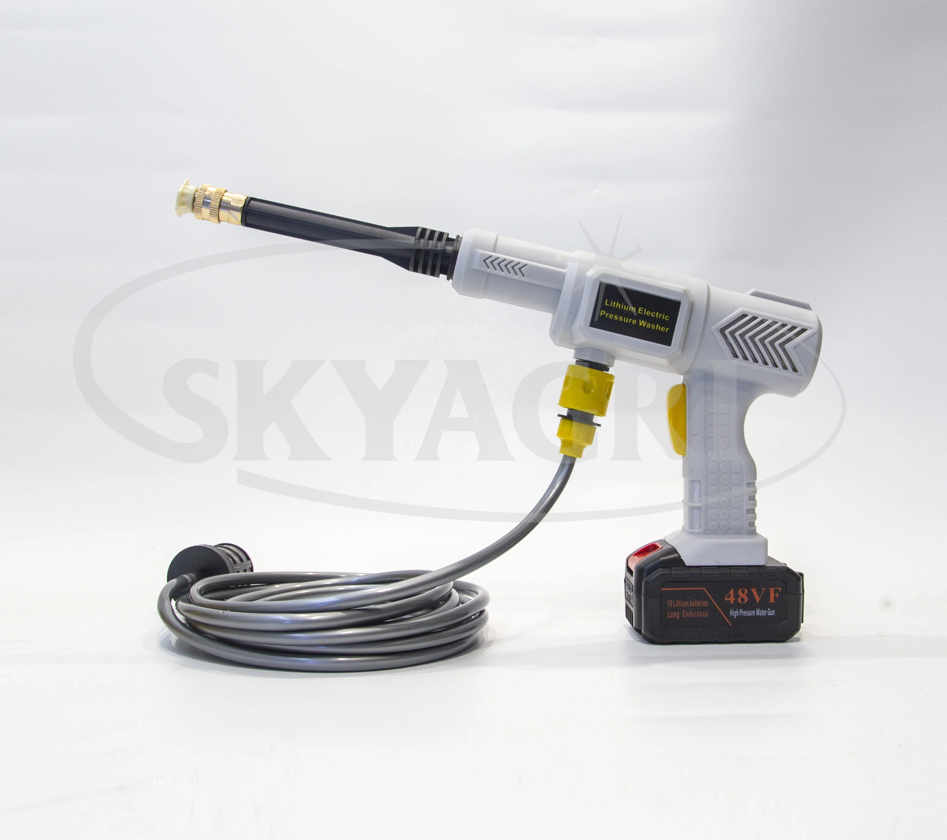 High quality Portable Lithium battery Car washing gun cleaning gun cordless With 24V Rechargeable Battery