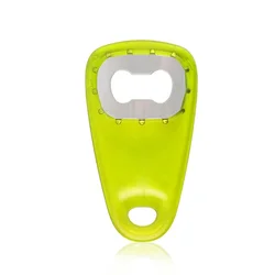 Top Selling Logo printing Stainless Steel Opener with Plastic Handle