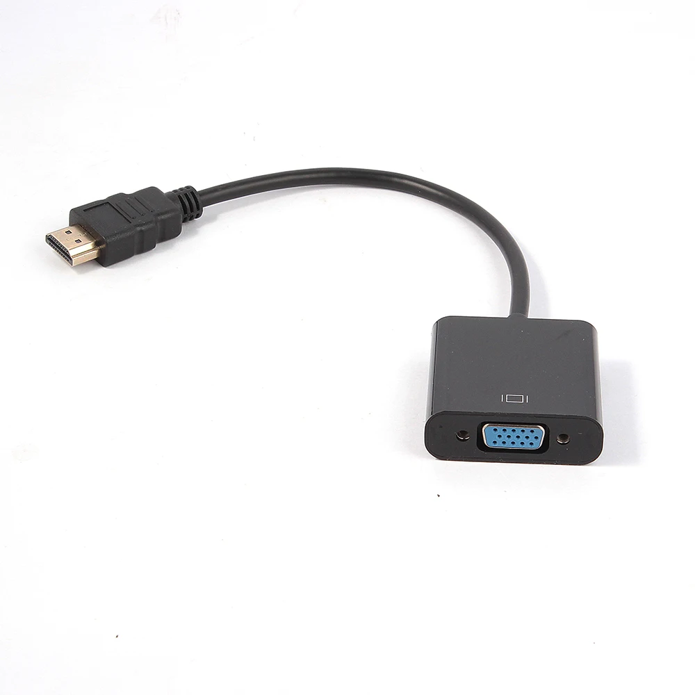 Переходник с HDMI-кабеля на VGA аудиоадаптер 1080P HDMI для проектора