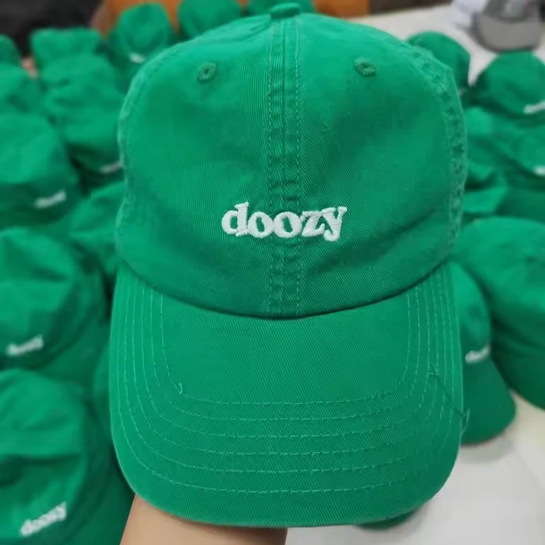 BSCI factory custom   embroidery logo 6 panel hat custom dad distressed washed cotton unstructured soft baseball cap hat