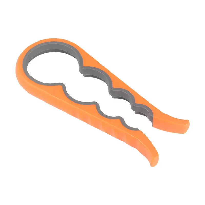 Gourd-shaped Multi-Functional Colorful Bottle Can Opener Jar Lid Opener For Anyone