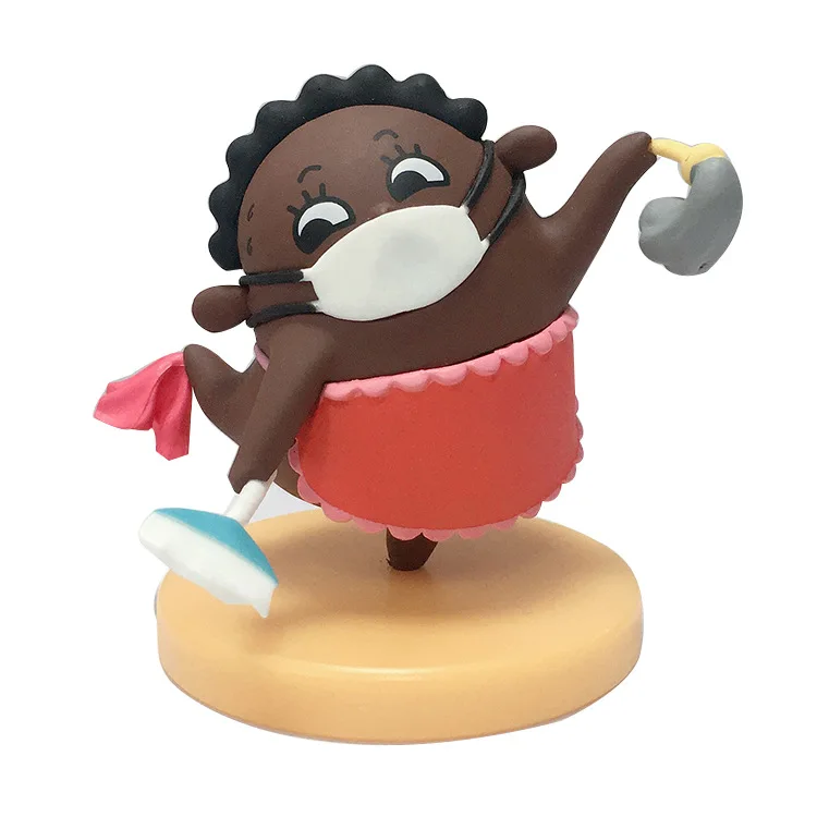 Small plastic wire pvc bendable toy