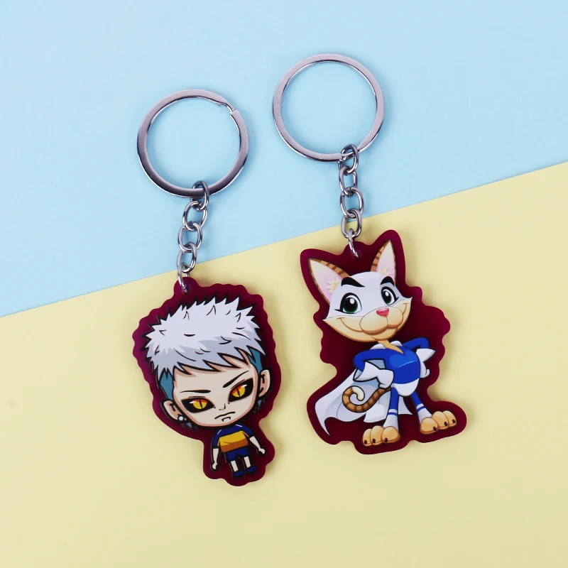 Free Sample Competitive Price Black Lives Matter Key Chain  Lighter Offset Printing Acrylic Keychain