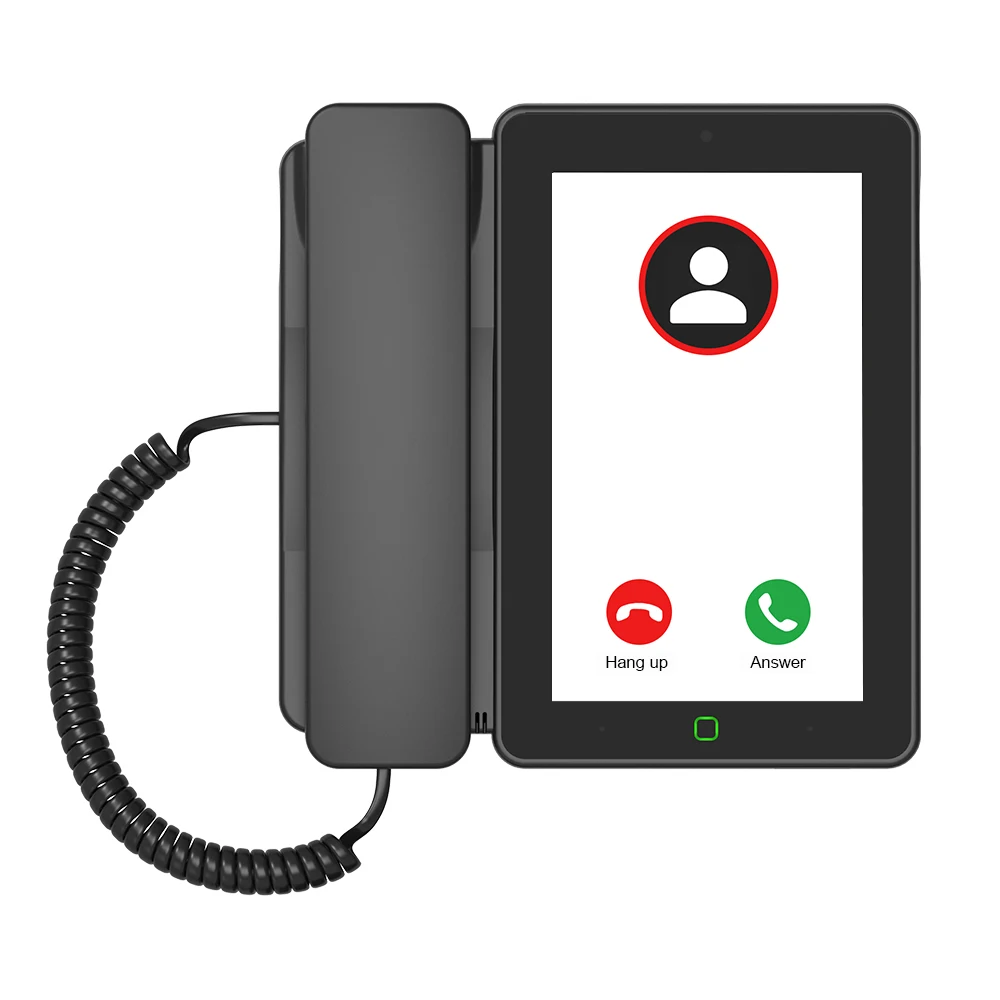 8 дюймов сенсорный экран voip видео телефон с системой Android ЖК-экран Видео Камеры