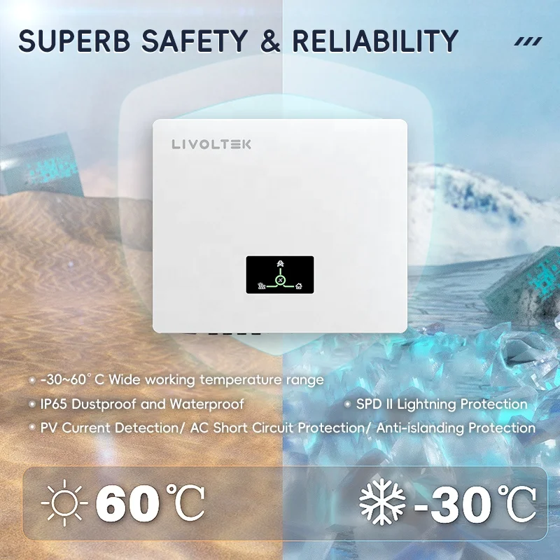 Трехфазный сетевой инвертор LIVOLTEK 10 кВт 15 20 25