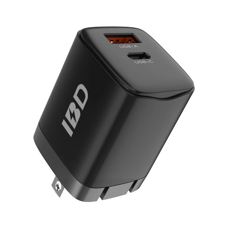  2021 2020 Newest 20w Pd Charger & Qc3.0 Dual Usb Power Adapter Travel Wall For