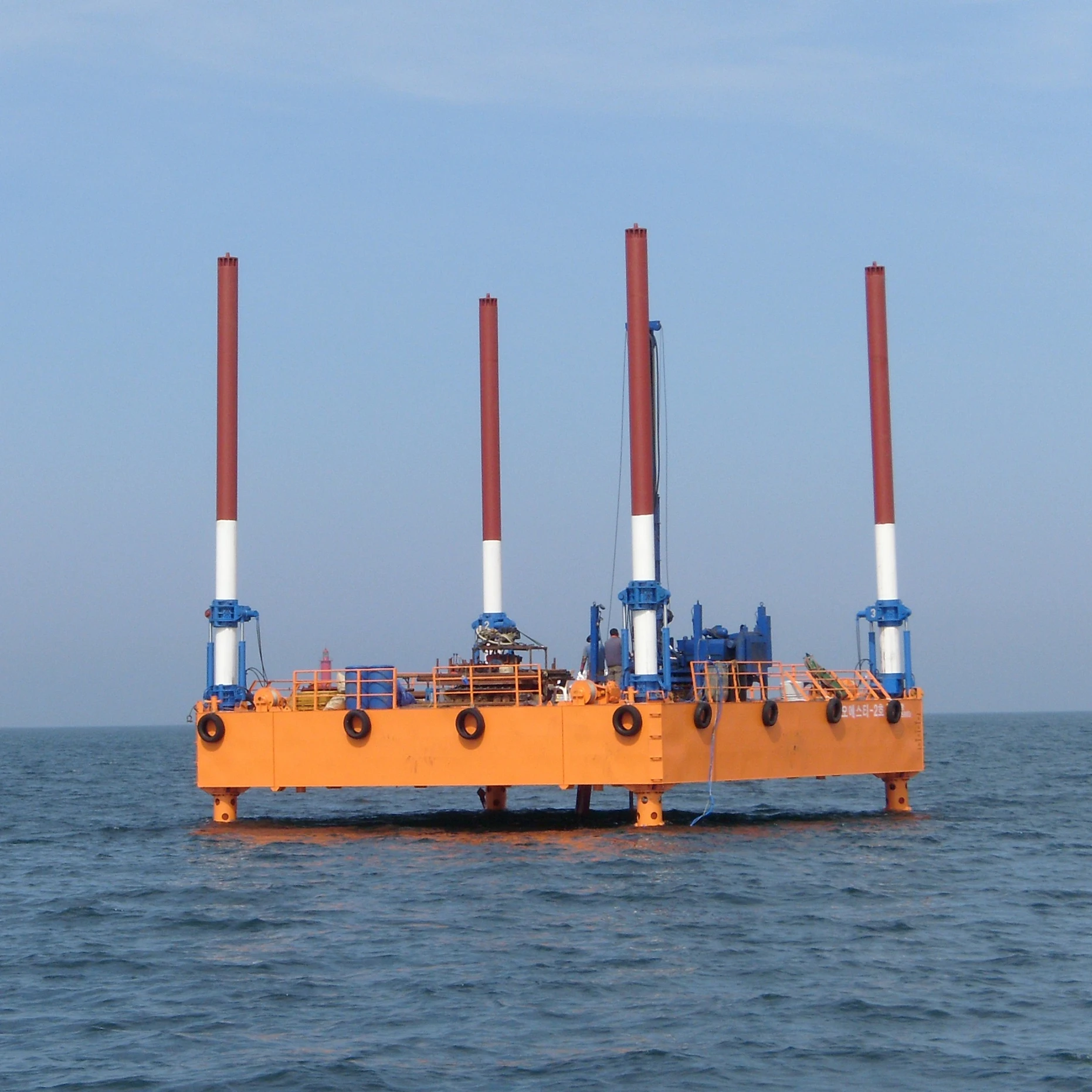Customizable Modular Geotechnical Equipment Transport Material Commercial Work Aluminium Boat Offshore Barge