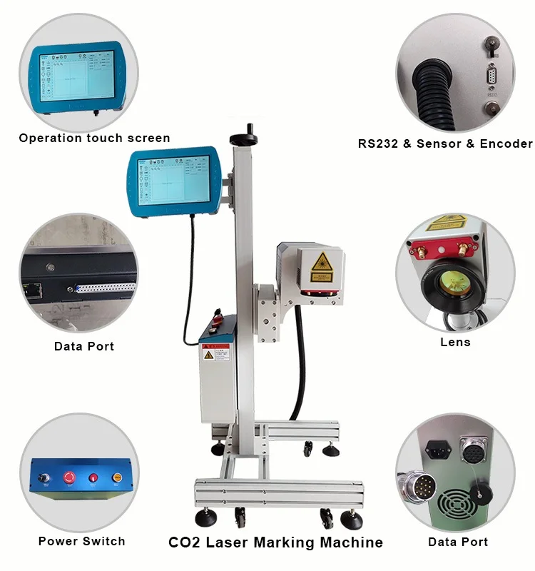 Leadjet best value CO2 laser marking machine