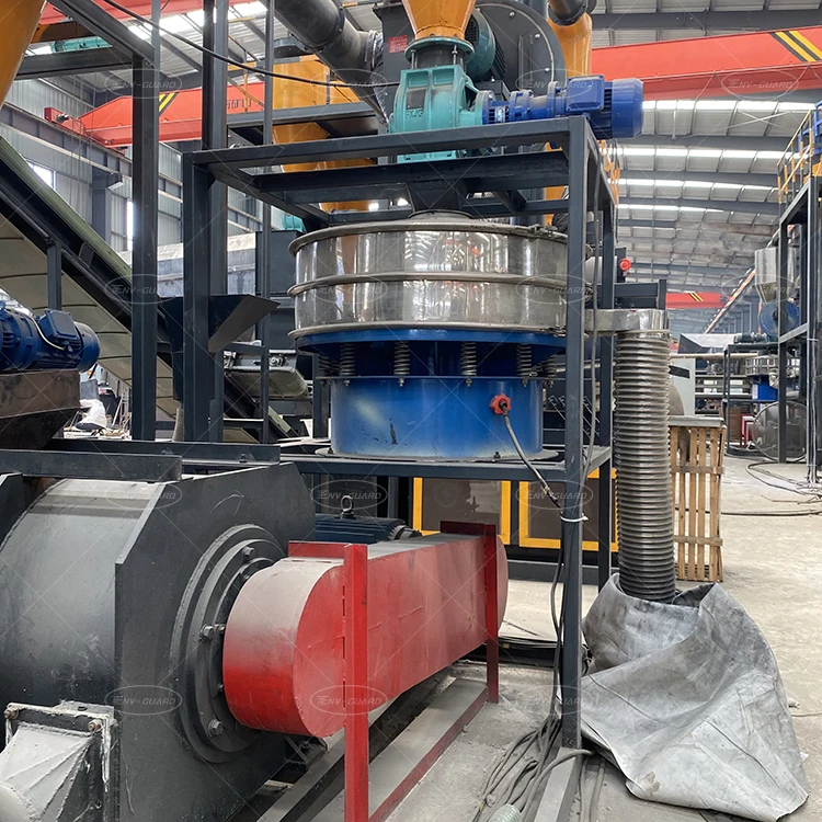 1000kg/h Waste Lithium Ion Battery Recycling Machine Waste Batteries Recycling Production Line