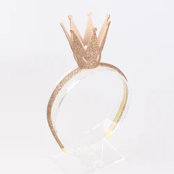 New Arrival Fashion Glitter Crown Headband for Girl  Princess Hair Accessories Hair Bow for Kid Children School