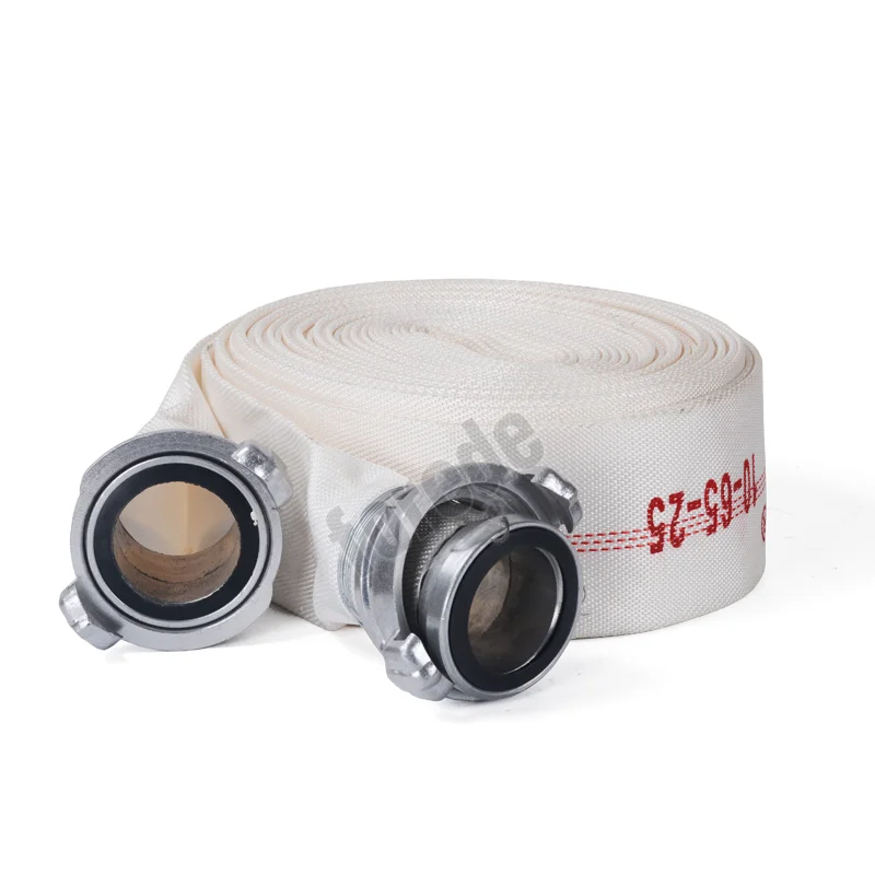 Fire Fighter Hose  PVC PU liner with Single Jacket Fire Hose 2.5 inch