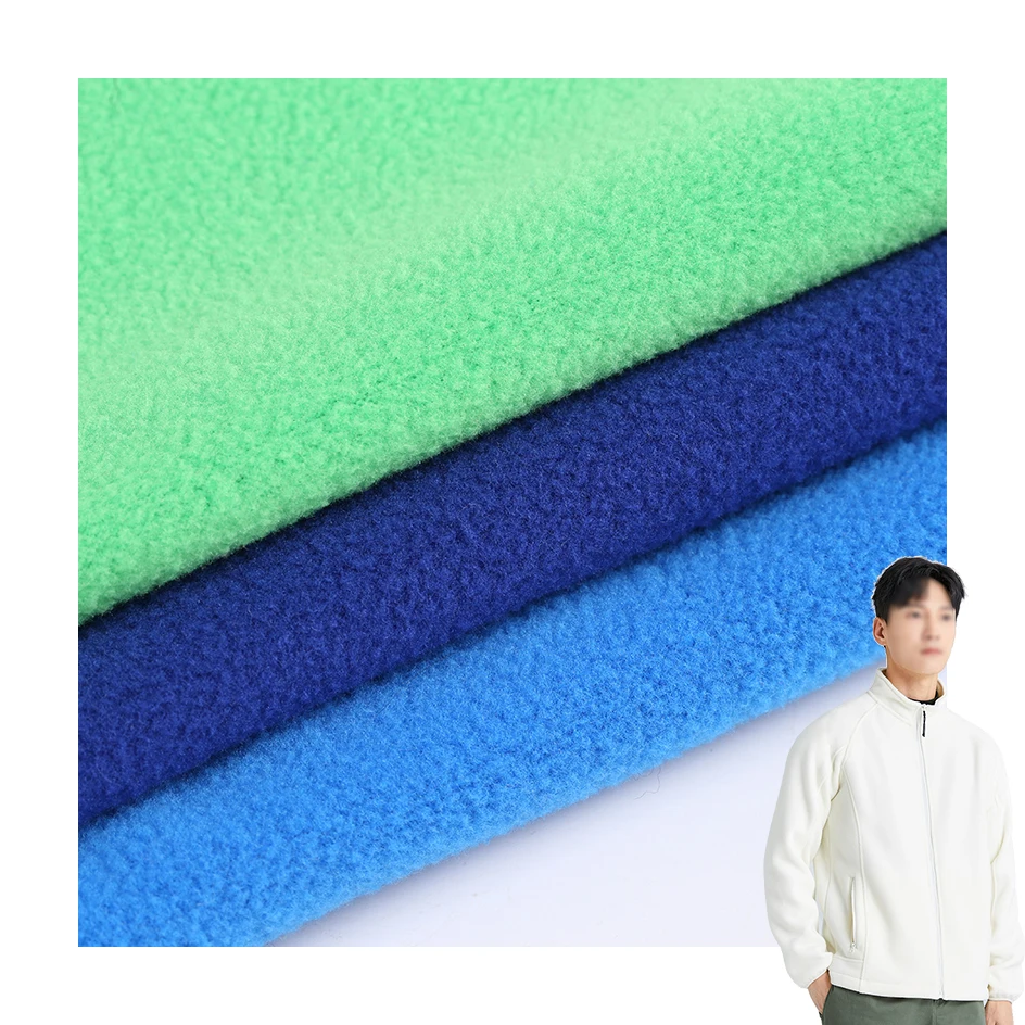 Factory New Recycle microfiber polyester nylon both-side raised flannelette fabric for beach towels and sports towels