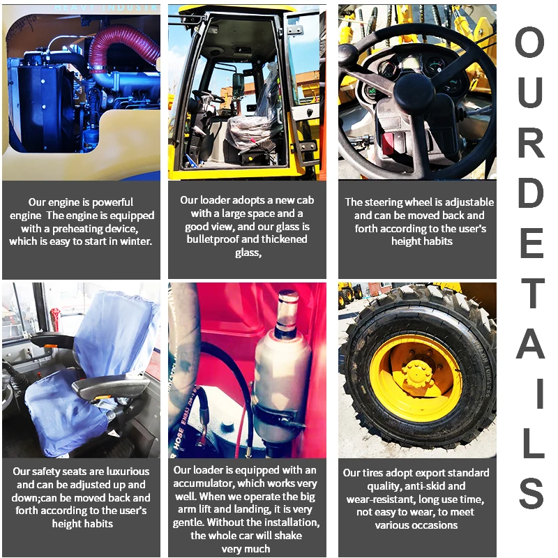 Titan TL15 wheel loaders 1500kg yellow  Radlade front end compact tractor wheel loaders