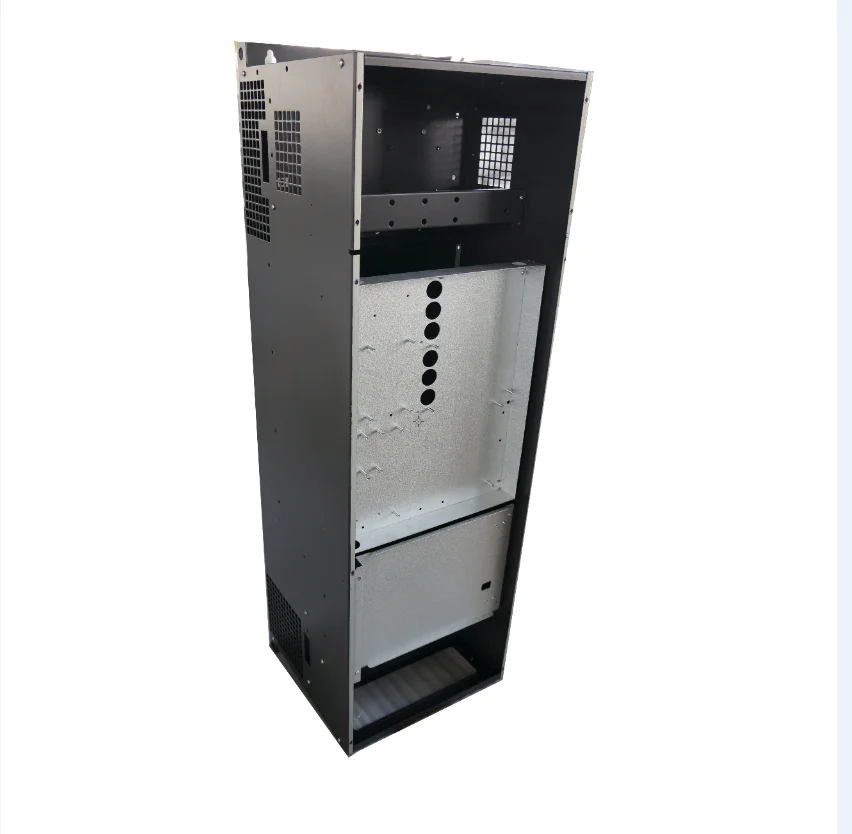 Дверь 32u настенное крепление стойка для шкафа закаленное стекло 19 дюймов OEM части по чертежу листового металла стандарт CN;SHN Stock GSD Ce