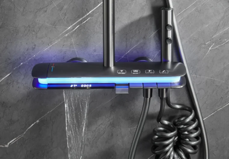 Wholesale Fashion Style Shower Set High Quality Piano Shower Set Bathroom Shower Faucet Set With Minimum order quantity