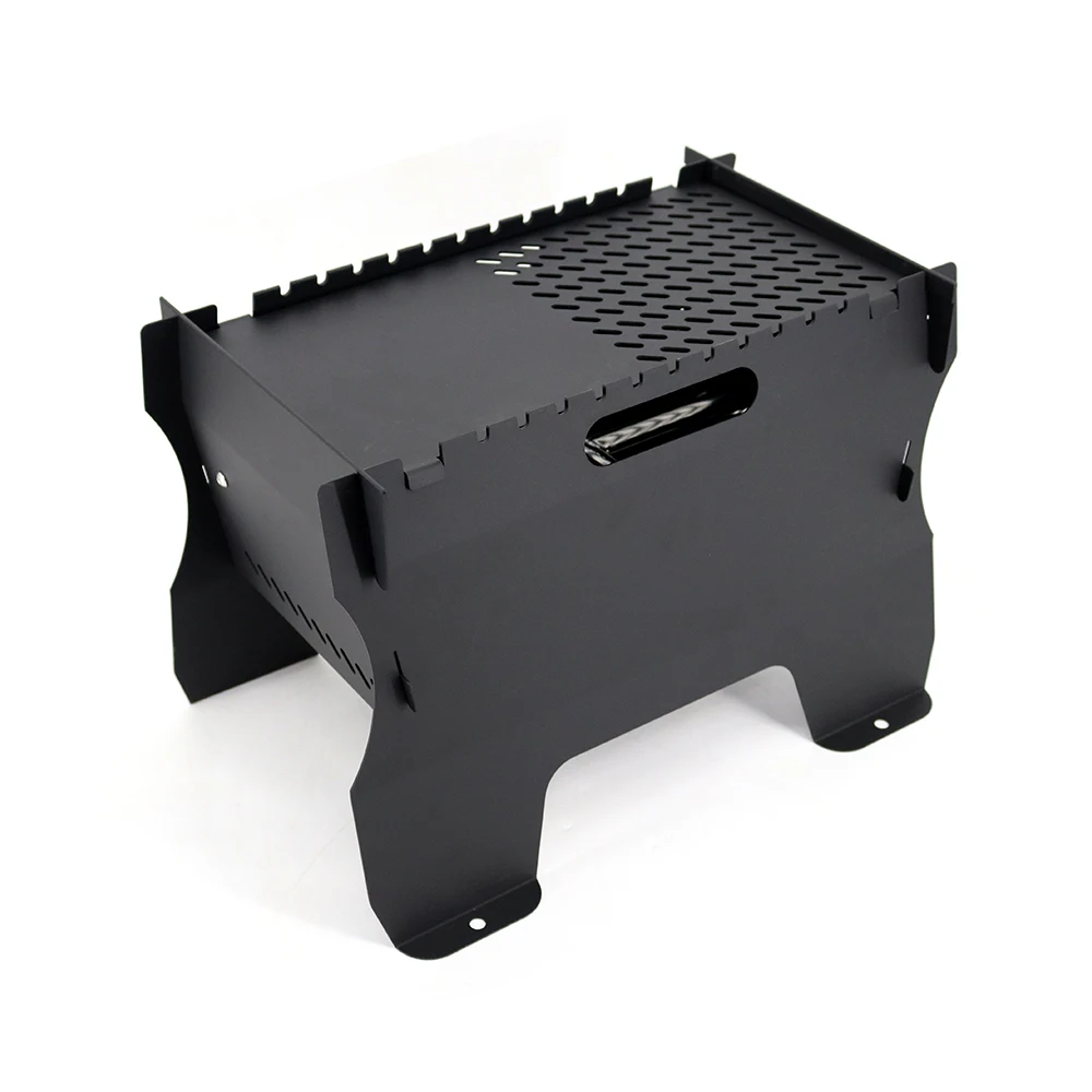 Tabletop Fire Pit Portable Indoor Fireplace Decor Outdoor Heaters Table Top BBQ Gas Grill Fire Pit