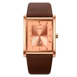 Fashion Excellence With Your Own Customize Logo Genuine Leather HIgh-end Movement Quartz Watches