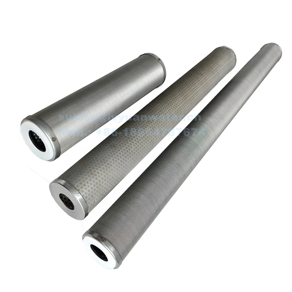 Моющийся предварительный фильтр SS 304/316L с высоким потоком, многоразовый фильтр для воды, картридж для очистки масла, этанола, растворителя, жидкости