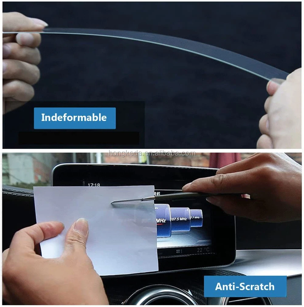 car accessories high clear tempered glass touch screen protector film for ford maverick 2022 navigation auto DVD player foil
