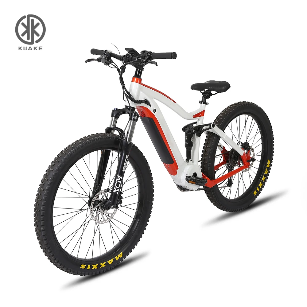  KAUKE ОЕМ дорожный фара для электровелосипеда в 48V 1000W Bafang mid G510 Электрический горный велосипед полный подвесной e