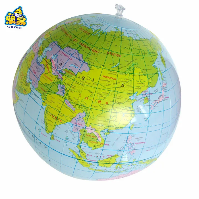 Promotional Eco-friendly inflatable earth globe beach ball inflatable world map beach ball