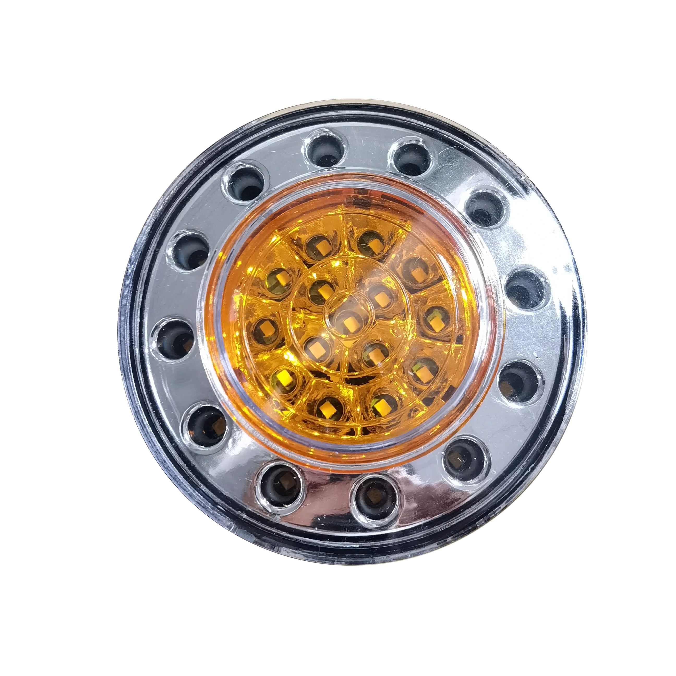 New high-quality universal Yutong Kinlong bus taillights position lamp brake lights Round bus taillights ZX939 turn signals.