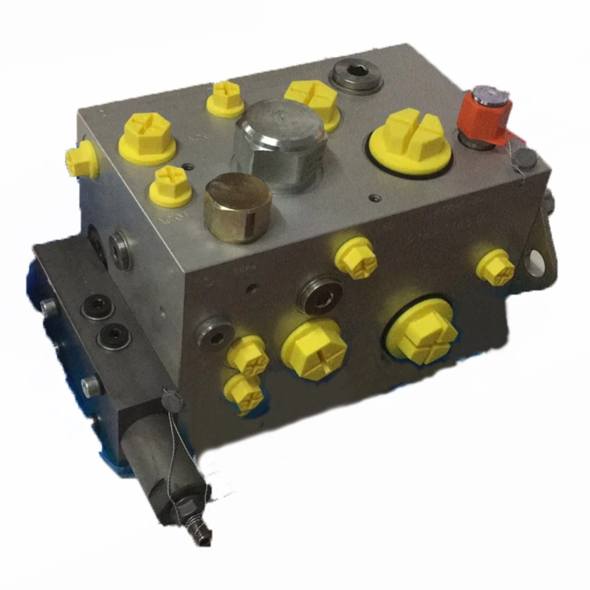port machinery parts Valve Block 923636.0374  J07959.0100 for KALMAR Steel valve assembly