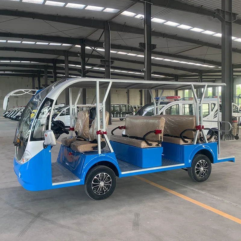 Hot Selling 2 4 6 12 14 Seater Electric Golf Cart Cheap Price Passenger Lifted Club Car