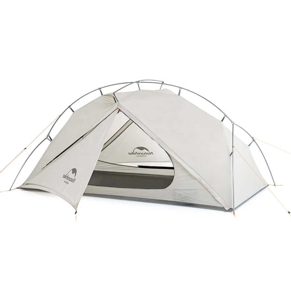 Палатка Naturehike из полиуретана водонепроницаемая 2000 мм 15D нейлон Ультралегкая одна альпийская палатка для пеших прогулок