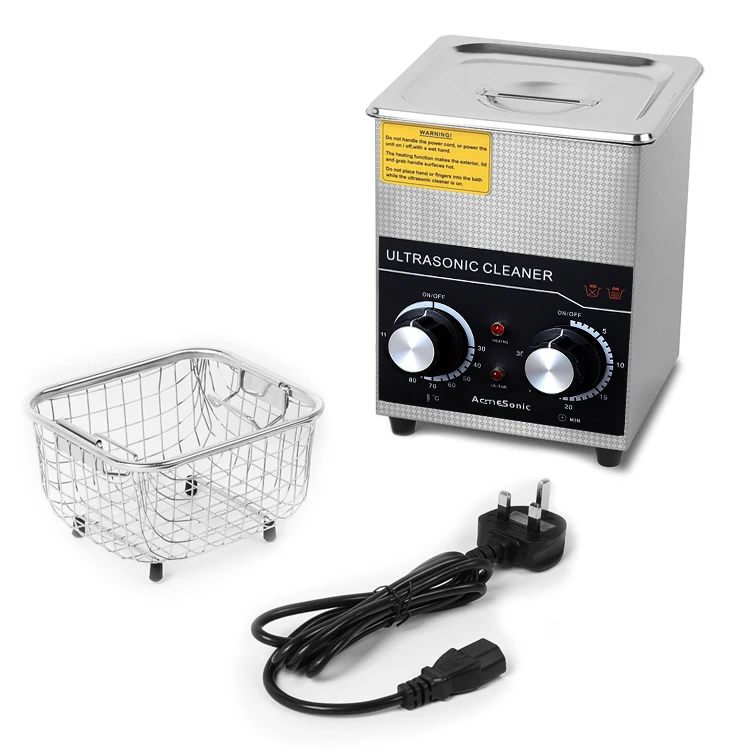 mini portable ultrasonic cleaner stainless steel kitchen ultrasonic cleaner for home