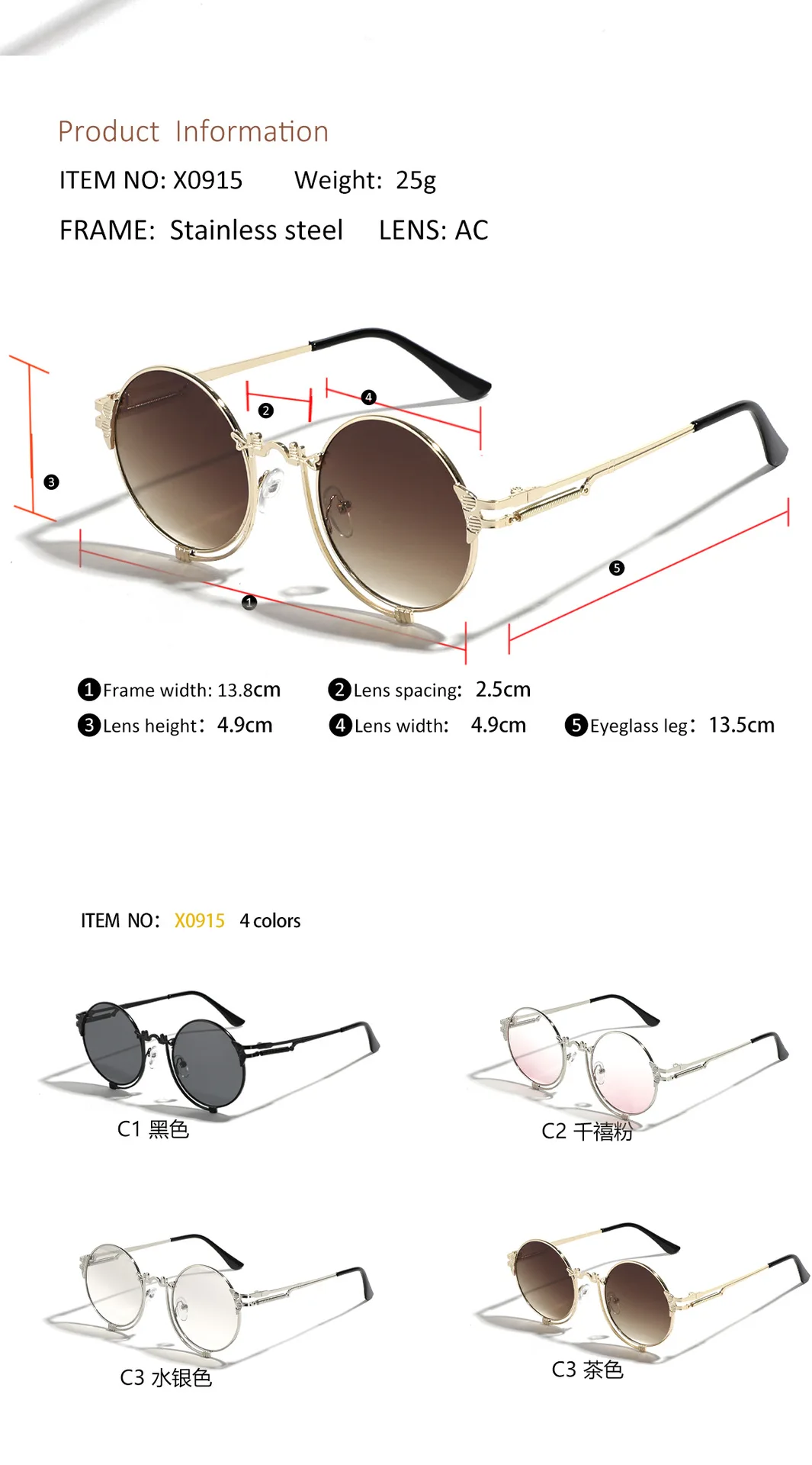 INS Trendy Italian Designer Cheap Sunglasses Round Women Sun Glasses New hollow metal punk sunglasses burst sunglasses