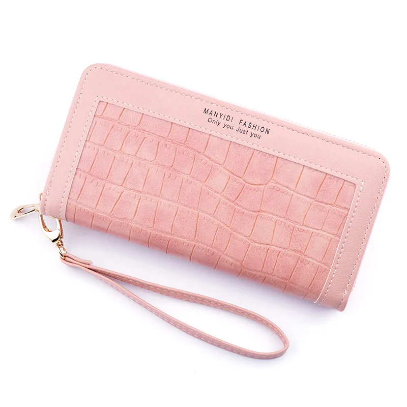Lady crocodile pattern Wallet for women