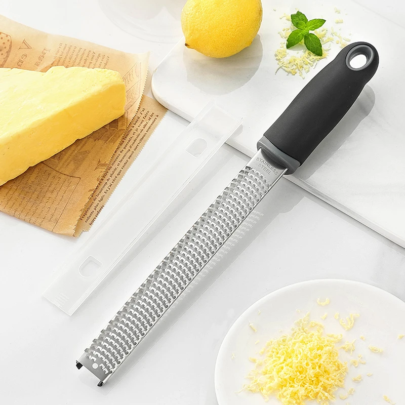 Premium Hand Held Multi-purpose Manual Kitchen Stainless Steel Citrus Lemon Zester Cheese Grater